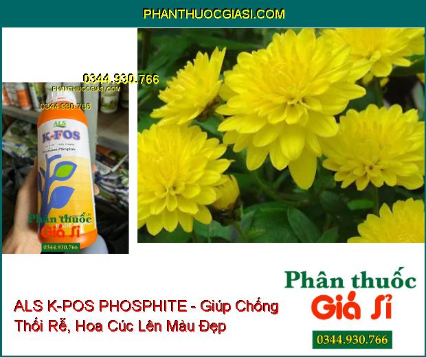 ALS K-POS PHOSPHITE - Ức Chế Nứt Thân Xì Mủ- Vàng Lá- Phục Hồi Rễ