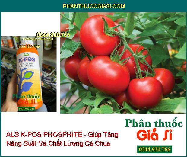 ALS K-POS PHOSPHITE - Ức Chế Nứt Thân Xì Mủ- Vàng Lá- Phục Hồi Rễ