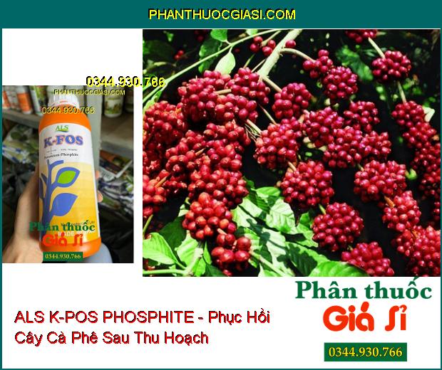 ALS K-POS PHOSPHITE - Ức Chế Nứt Thân Xì Mủ- Vàng Lá- Phục Hồi Rễ