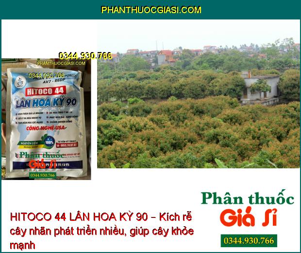 HITOCO 44 LÂN HOA KỲ 90 – Kích Ra Hoa- Tạo Mầm Hoa- Chống Nghẹn Bông