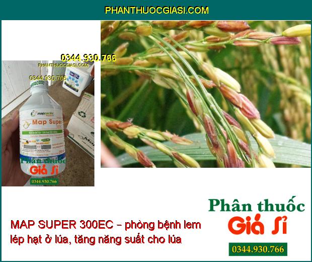 MAP SUPER 300EC – Đặc Trị Bệnh Phấn Trắng- Thán Thư- Lem Lép Hạt