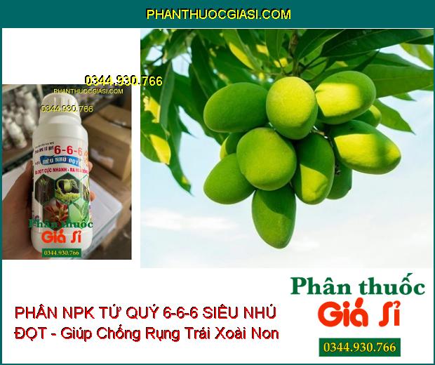 PHÂN NPK TỨ QUÝ 6-6-6 SIÊU NHÚ ĐỌT - Ra Đọt Cực Nhanh- Ra Hoa Đồng Loạt