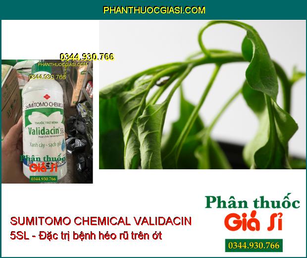 SUMITOMO CHEMICAL VALIDACIN 5SL - Đặc Trị Khô Vằn- Đổ Ngã Cây Con- Mốc Hồng