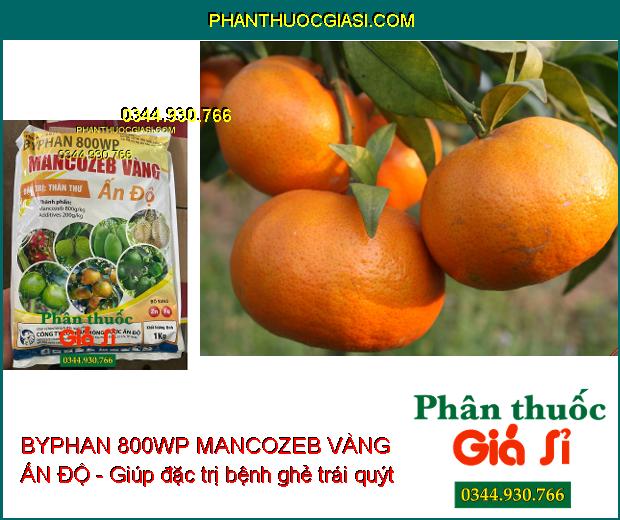 BYPHAN 800WP MANCOZEB VÀNG ẤN ĐỘ