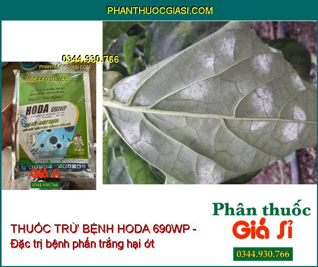 THUỐC TRỪ BỆNH HODA 690WP - Diệt Sạch Nấm Đất- Nấm Thân- Nấm Lá- Nấm Quả