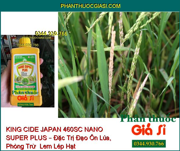 THUỐC TRỪ BỆNH KING CIDE JAPAN 460SC NANO SUPER PLUS – Đặc Trị Đạo Ôn Lúa- Lem Lép Hạt