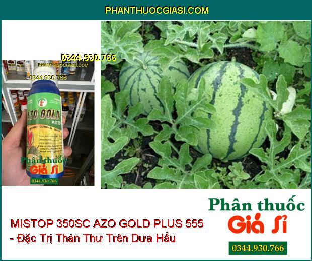 THUỐC TRỪ BỆNH MISTOP 350SC AZO GOLD PLUS 555 - Đặc Trị Thán Thư- Phấn Trắng- Sương Mai