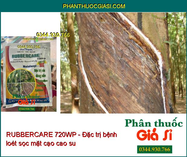 THUỐC TRỪ BỆNH RUBBERCARE 720WP - Đặc Trị Thán Thư- Chết Nhanh- Đốm Lá- Loét Mặt Cạo Cao Su