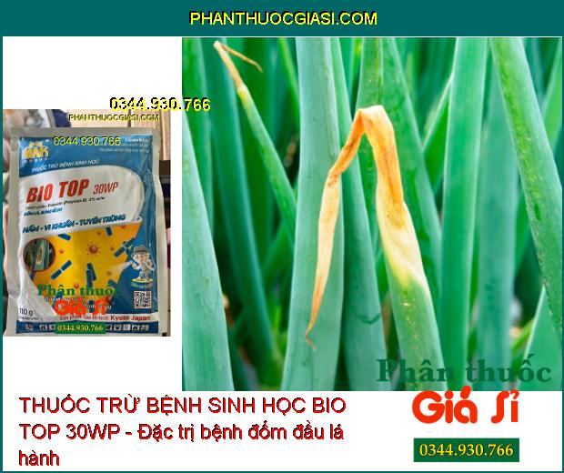 THUỐC TRỪ BỆNH SINH HỌC BIO TOP 30WP - Đặc Trị Nấm- Vi Khuẩn- Tuyến Trùng