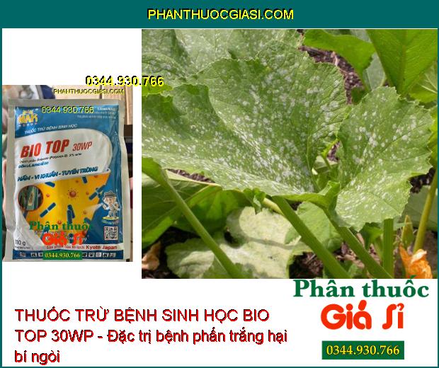 THUỐC TRỪ BỆNH SINH HỌC BIO TOP 30WP - Đặc Trị Nấm- Vi Khuẩn- Tuyến Trùng