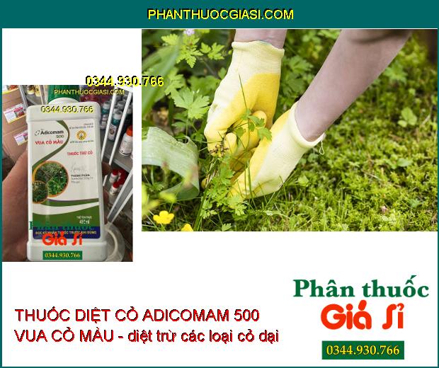 THUỐC DIỆT CỎ ADICOMAM 500 VUA CỎ MÀU