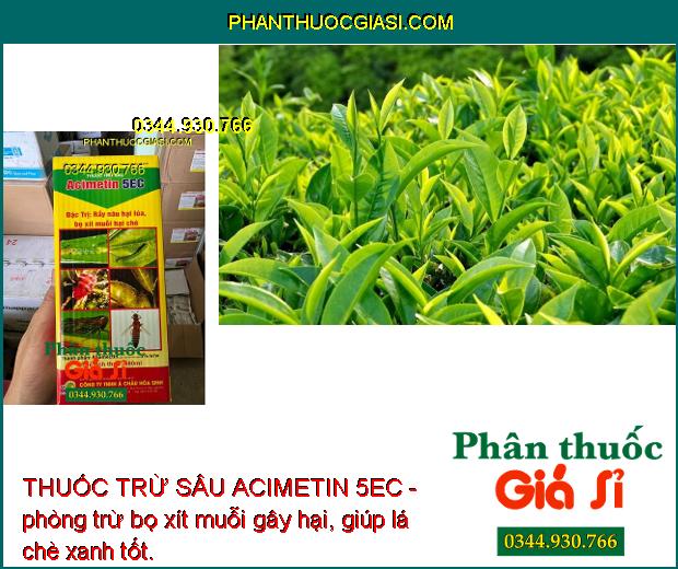 THUỐC TRỪ SÂU ACIMETIN 5EC - Phòng Trừ Rầy Nâu Hại Lúa- Bọ Xít Muỗi Hại Chè