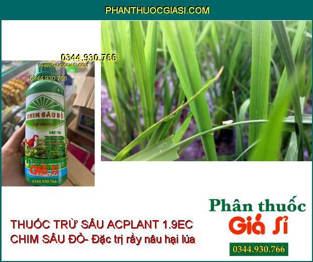 THUỐC TRỪ SÂU ACPLANT 1.9EC CHIM SÂU ĐỎ- Diệt Thần Tốc Các Loại Sâu