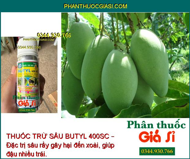 THUỐC TRỪ SÂU BUTYL 400SC – Đặc Trị Rầy Nâu- Rầy Bông Xoài Gây Hại