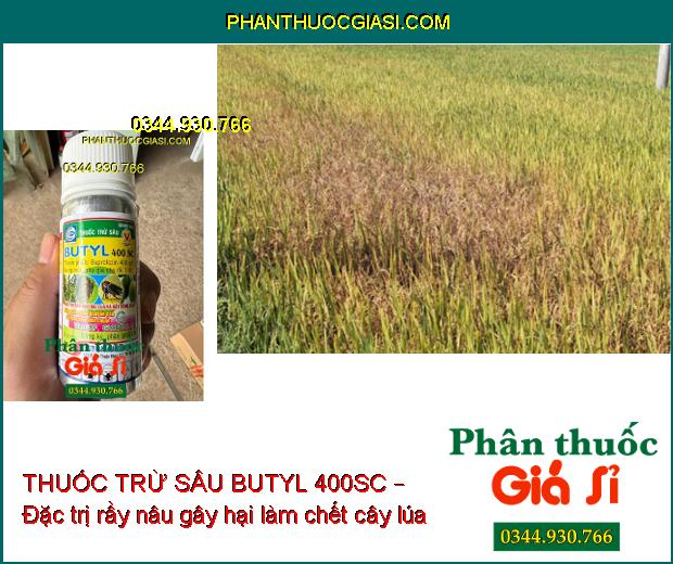 THUỐC TRỪ SÂU BUTYL 400SC – Đặc Trị Rầy Nâu- Rầy Bông Xoài Gây Hại