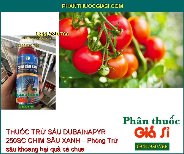 THUỐC TRỪ SÂU DUBAINAPYR 250SC CHIM SÂU XANH – Phòng Trừ Các Loại Sâu Gây Hại 