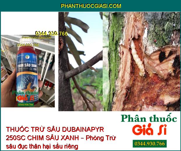 THUỐC TRỪ SÂU DUBAINAPYR 250SC CHIM SÂU XANH – Phòng Trừ Các Loại Sâu Gây Hại 