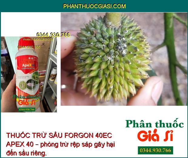 THUỐC TRỪ SÂU FORGON 40EC APEX 40 – Phòng Trừ Hiệu Quả Sâu Cuốn Lá