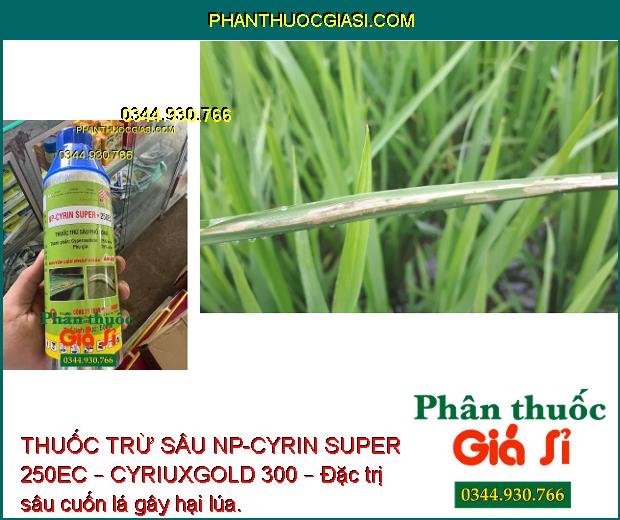 THUỐC TRỪ SÂU NP-CYRIN SUPER 250EC – CYRIUXGOLD 300 – Đặc Trị Côn Trùng Miệng Chai và Côn Trùng Chích Hút