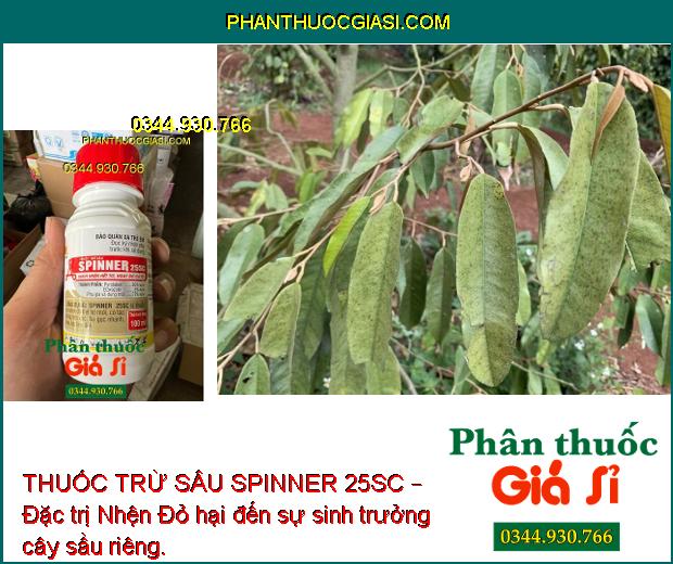 THUỐC TRỪ SÂU SPINNER 25SC – Đặc Trị Nhện Đỏ Hại Khoai Mì- Hồ Tiêu