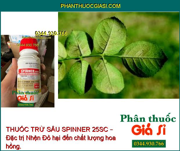 THUỐC TRỪ SÂU SPINNER 25SC – Đặc Trị Nhện Đỏ Hại Khoai Mì- Hồ Tiêu