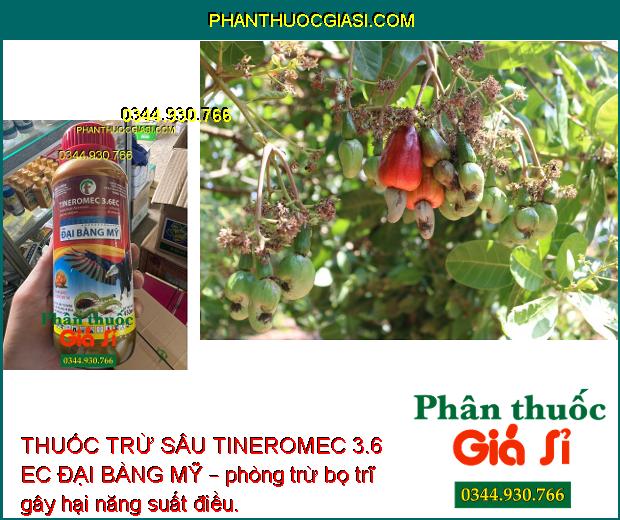 THUỐC TRỪ SÂU TINEROMEC 3.6 EC ĐẠI BÀNG MỸ – Đặc Trị Sâu Cuốn Lá- Sâu Đục Thân- Rầy Nâu