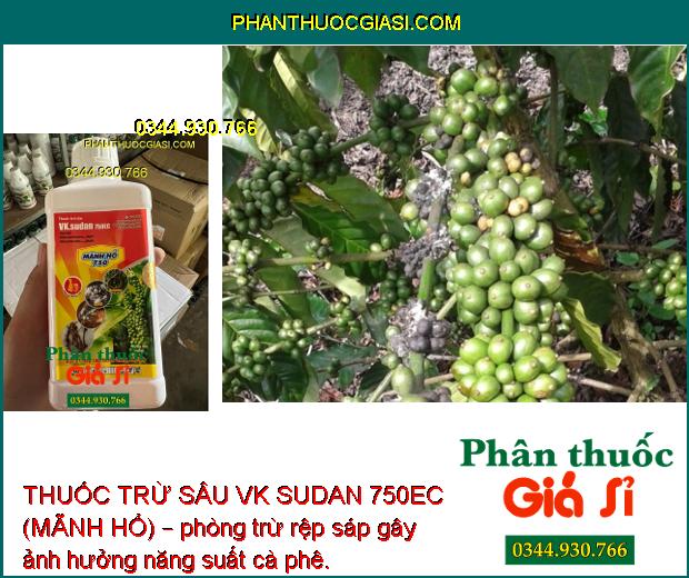 THUỐC TRỪ SÂU VK SUDAN 750EC (MÃNH HỔ) – Đăc Trị Sâu Rầy Gây Hại Cây Trồng