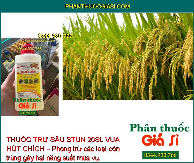 THUỐC TRỪ SÂU STUN 20SL VUA HÚT CHÍCH – Đặc Trị Các Loại Côn Trùng Hút Chích