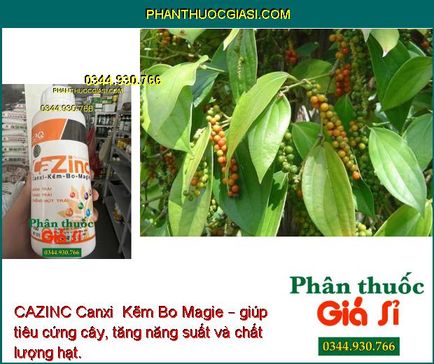 CAZINC Canxi  Kẽm Bo Magie – Cứng Cây- Tăng Thụ Phấn