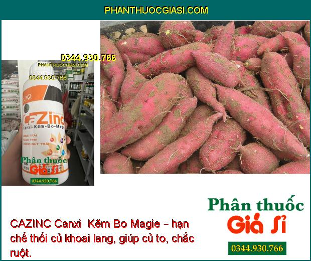 CAZINC Canxi  Kẽm Bo Magie – Cứng Cây- Tăng Thụ Phấn