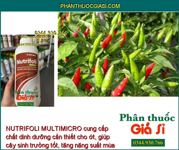 NUTRIFOLI MULTIMICRO – Ngăn Ngừa Thiếu Dinh Dưỡng Vi Lượng ở Cây Trồng