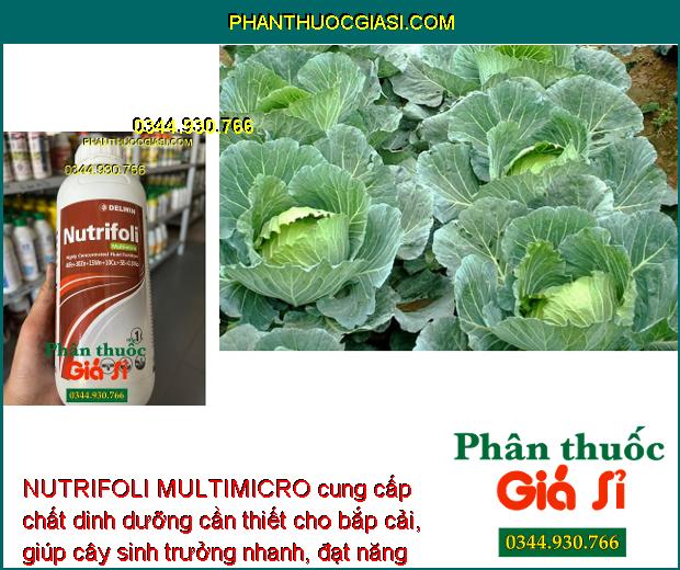 NUTRIFOLI MULTIMICRO – Ngăn Ngừa Thiếu Dinh Dưỡng Vi Lượng ở Cây Trồng