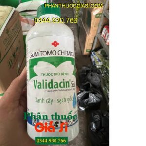 SUMITOMO CHEMICAL VALIDACIN 5SL - Đặc Trị Khô Vằn- Đổ Ngã Cây Con- Mốc Hồng