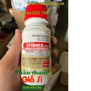 THUỐC TRỪ SÂU SPINNER 25SC – Đặc Trị Nhện Đỏ Hại Khoai Mì- Hồ Tiêu