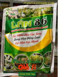 LÂN 86 - PHÂN BÓN TẠO MẦM HOA - XỬ LÝ RA HOA NGHỊCH VỤ 