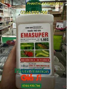 THUỐC TRỪ SÂU EMASUPER 1.9EC – ĐẶC TRỊ SÂU - NHỆN HẠI CÂY TRỒNG 