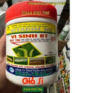 BITADIN WP VI SINH BT – Đặc Trị Sâu Cuốn Lá - Sâu Đục Quả  Sâu Róm - Sâu Đục Thân