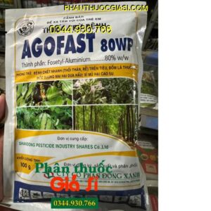 AGOFAST 80WP – Phòng Trừ Bệnh Chết Nhanh - Sương Mai - Mốc Sương - Xì Mủ