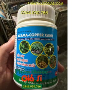 PHÂN BÓN RỄ VỊ LƯỢNG AGAMA – COPPER XANH – Tốt Cây - Sạch Bệnh - Tăng Năng Suất