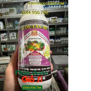 PHÂN BÓN LÁ CAO CẤP ALOE LÂN BO – KÍCH TRỔ BÔNG - TĂNG ĐẬU TRÁI