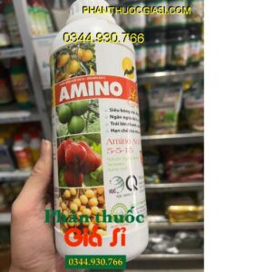 AMINO GOLD AMINO ACID 5-5-15 – Kích Ra Hoa Đồng Loạt - Chống Đổ Ngã - Nuôi Trái To Khỏe.