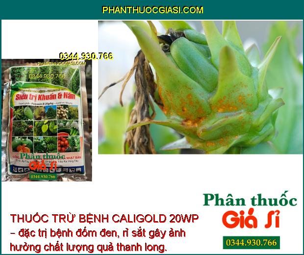 THUỐC TRỪ BỆNH CALIGOLD 20WP – SIÊU TRỊ KHUẨN VÀ NẤM HẠI CÂY TRỒNG