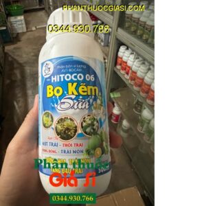 PHÂN BÓN HITOCO 06 BO KẼM SỮA – Tăng Đậu Trái - Hạn Chế Nứt Trái - Thối Trái - Chống Rụng Bông - Trái Non