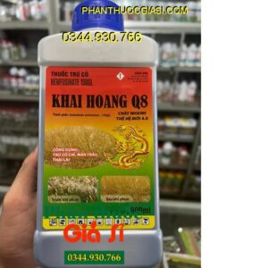 KHAI HOANG Q8 - Diệt Trừ Nhiều Loại Cỏ Khó Trị: Cỏ Chỉ - Mần Trầu - Thài Lài