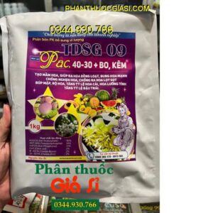 TDSG 09- PAC 40-30+BO Kẽm - Chống Nghẹn Hoa - Ra Hoa Đồng Loạt - Tăng Tỷ Lệ Đậu Trái