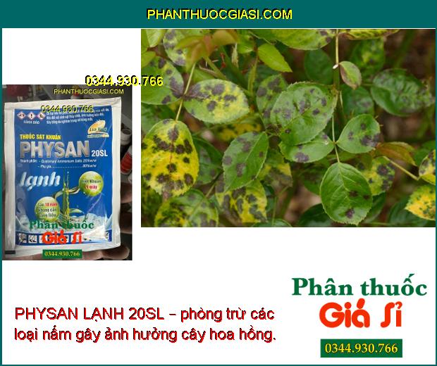 PHYSAN LẠNH 20SL – Tiêu Diệt Các Mầm Bệnh Gây Hại