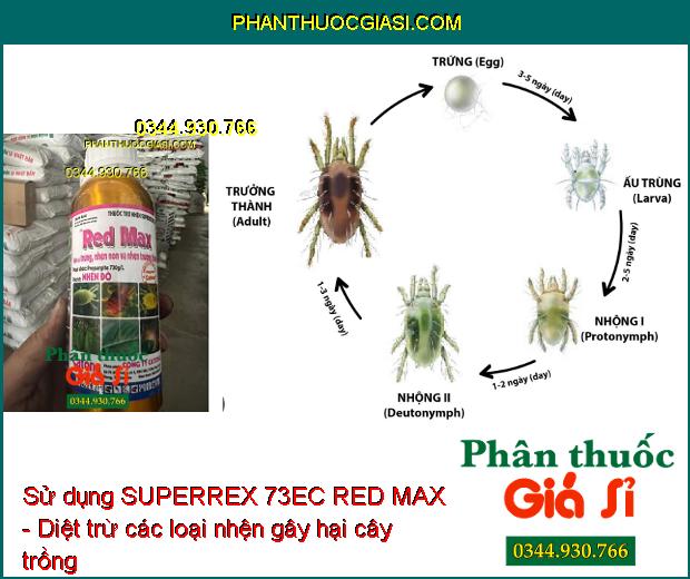 SUPERREX 73EC RED MAX - Diệt Trừ Các Loại Nhện