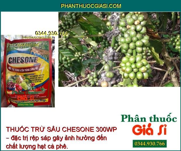 THUỐC TRỪ SÂU CHESONE 300WP – THUỐC ĐẶC TRỊ TRỨNG  VÀ CÔN TRÙNG CHÍCH HÚT