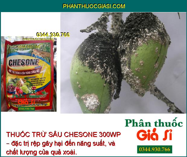 THUỐC TRỪ SÂU CHESONE 300WP – THUỐC ĐẶC TRỊ TRỨNG  VÀ CÔN TRÙNG CHÍCH HÚT