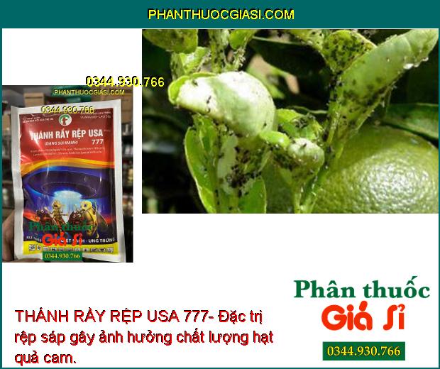 THÁNH RẦY RỆP USA 777- Đặc Trị Côn Trùng Gây Hại Cây Trồng